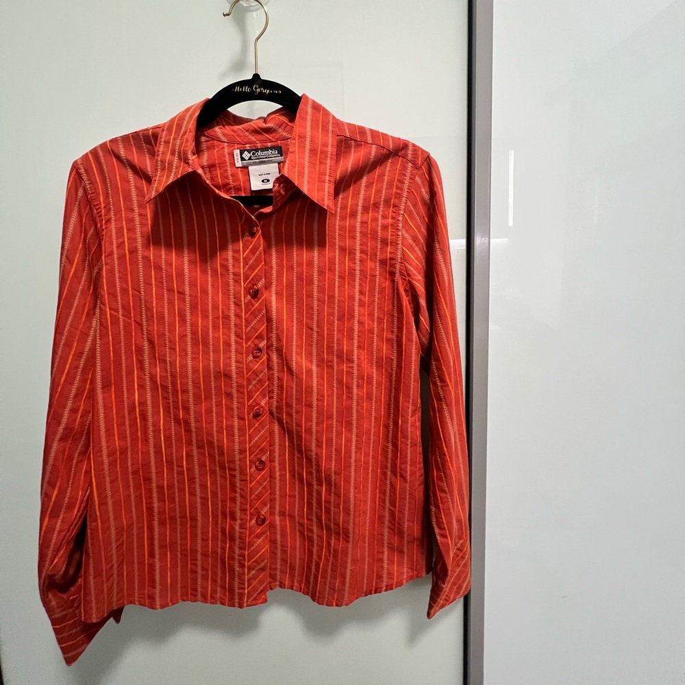 Columbia Long sleeve button-down shirt | Camisa de Botones manga larga Columbia